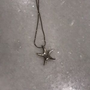 Tiffany Silver Starfish pendant